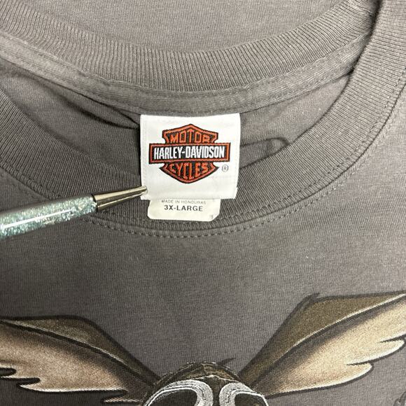 Harley Davidson Looney Tunes Old School Rules Vintage Y2K Shirt Men’s Size 3X - Picture 14 of 15